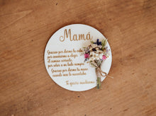 Cargar imagen en el visor de la galería, Plaquita floral emotiva