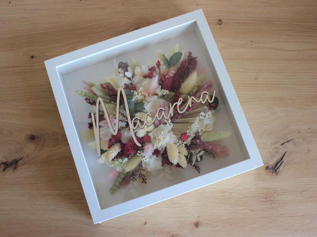 Cuadro floral invitado