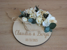 Cargar imagen en el visor de la galería, Porta Alianzas Boda Rústica
