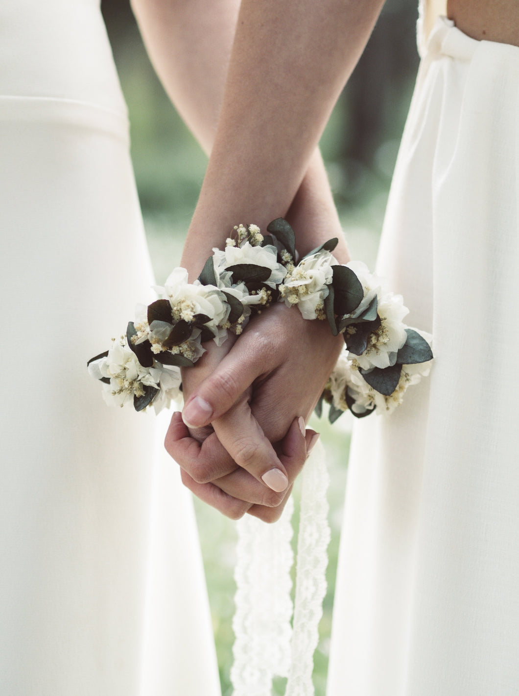 Pulsera flor natural